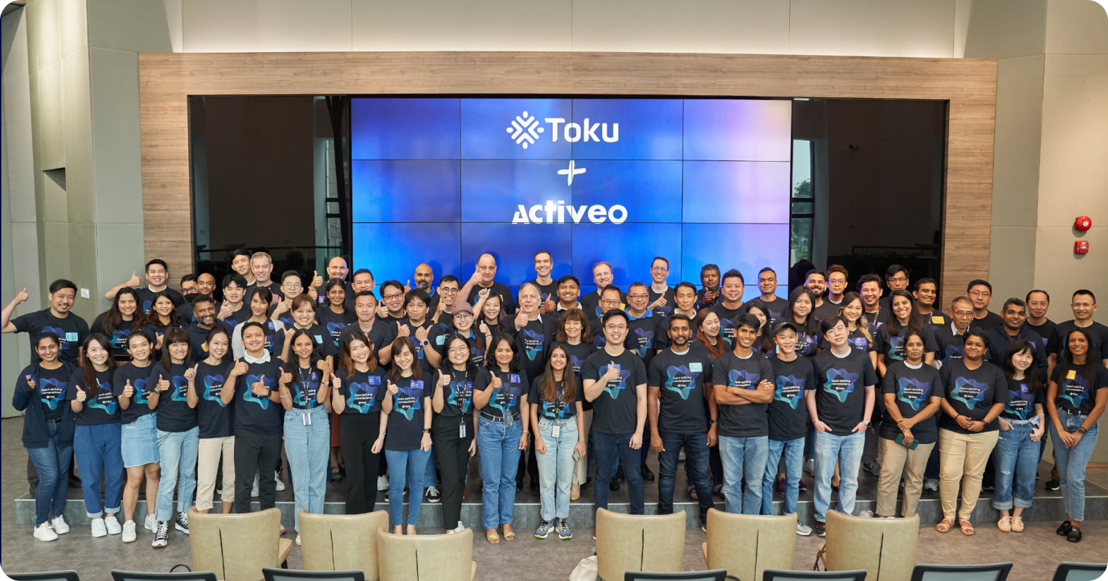 Toku Activeo team together 3x