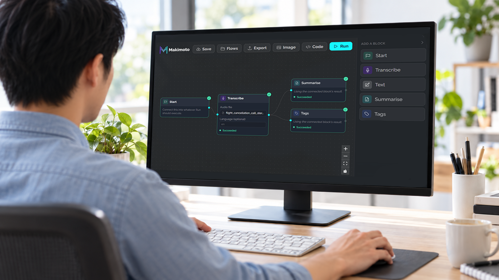 Toku launches Makimoto Flows, a visual builder for speech AI pipelines, taking its open-source initiative beyond transcription